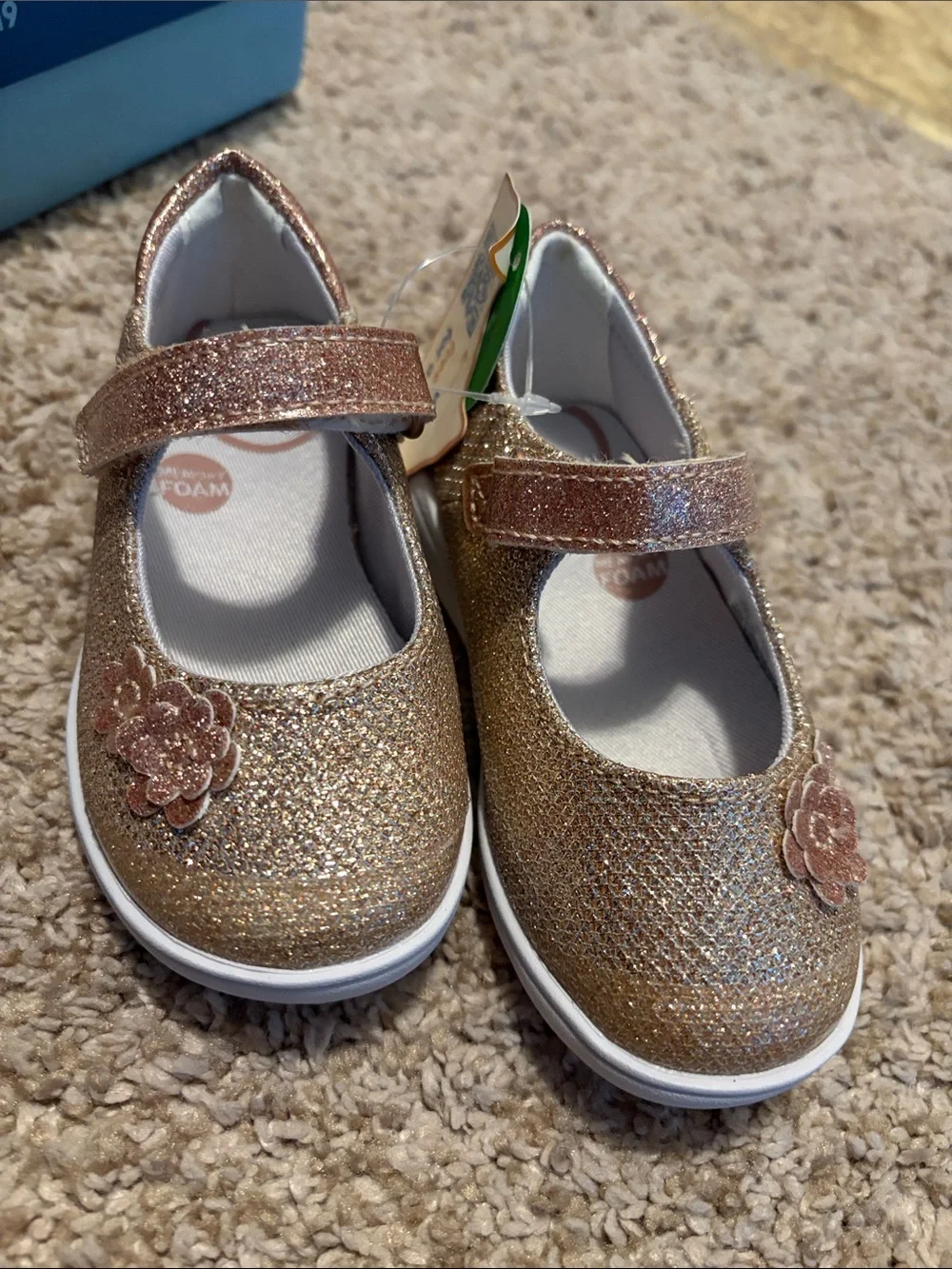 Stride Rite Holly Rose Gold Toddler Mary Jane Shoes